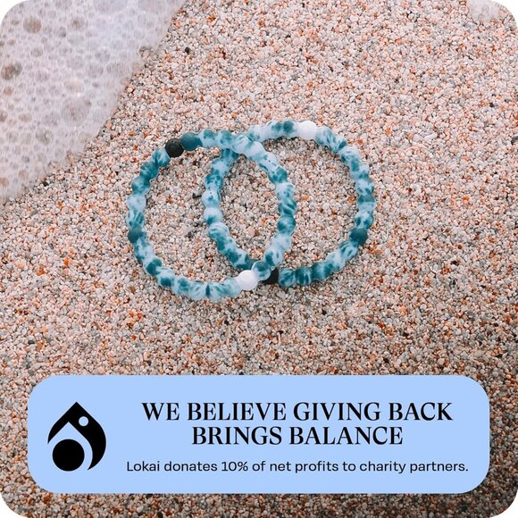 Ohana Hawaiian Silicone Beaded Bracelet for Family - 6.5" Slide-On Style - Picture 5 of 6